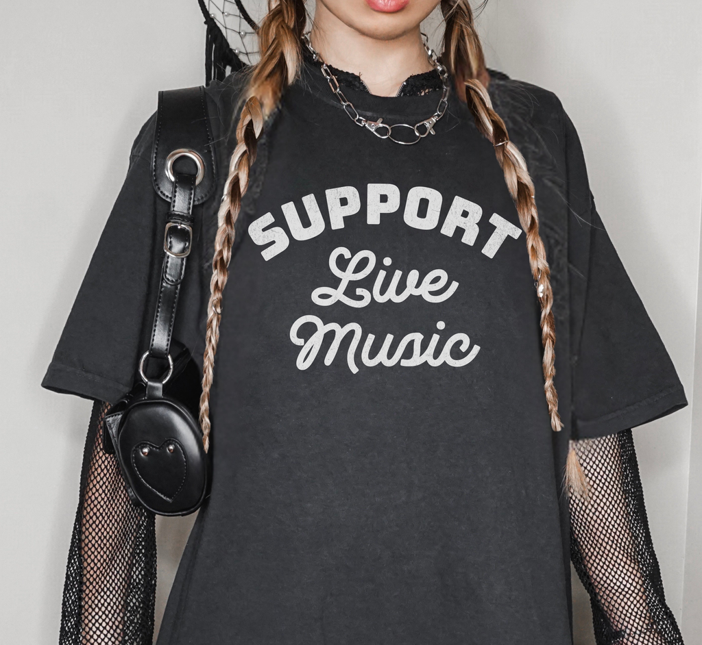 Support Live Music T-Shirt