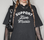 Support Live Music T-Shirt