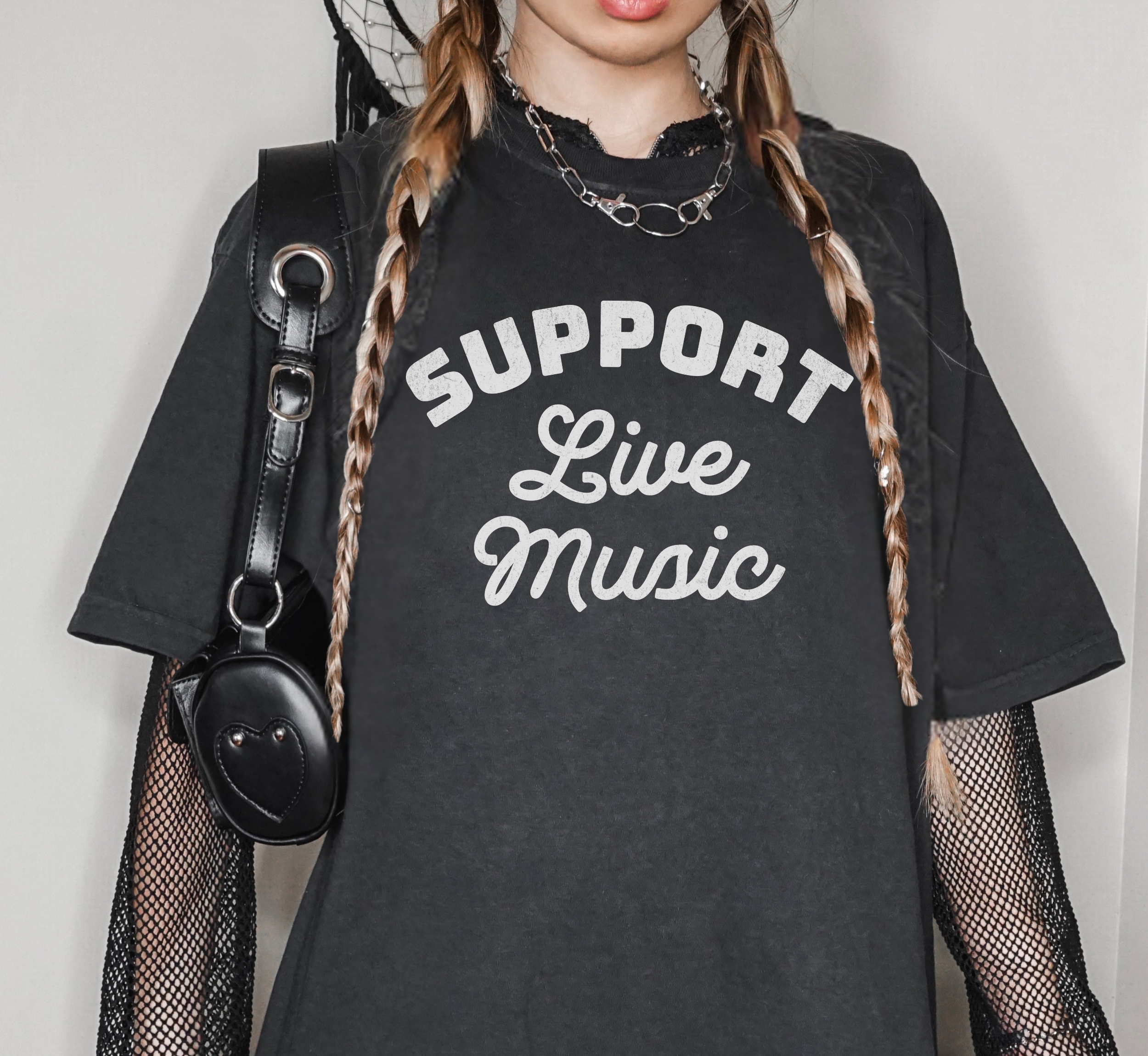 Support Live Music T-Shirt