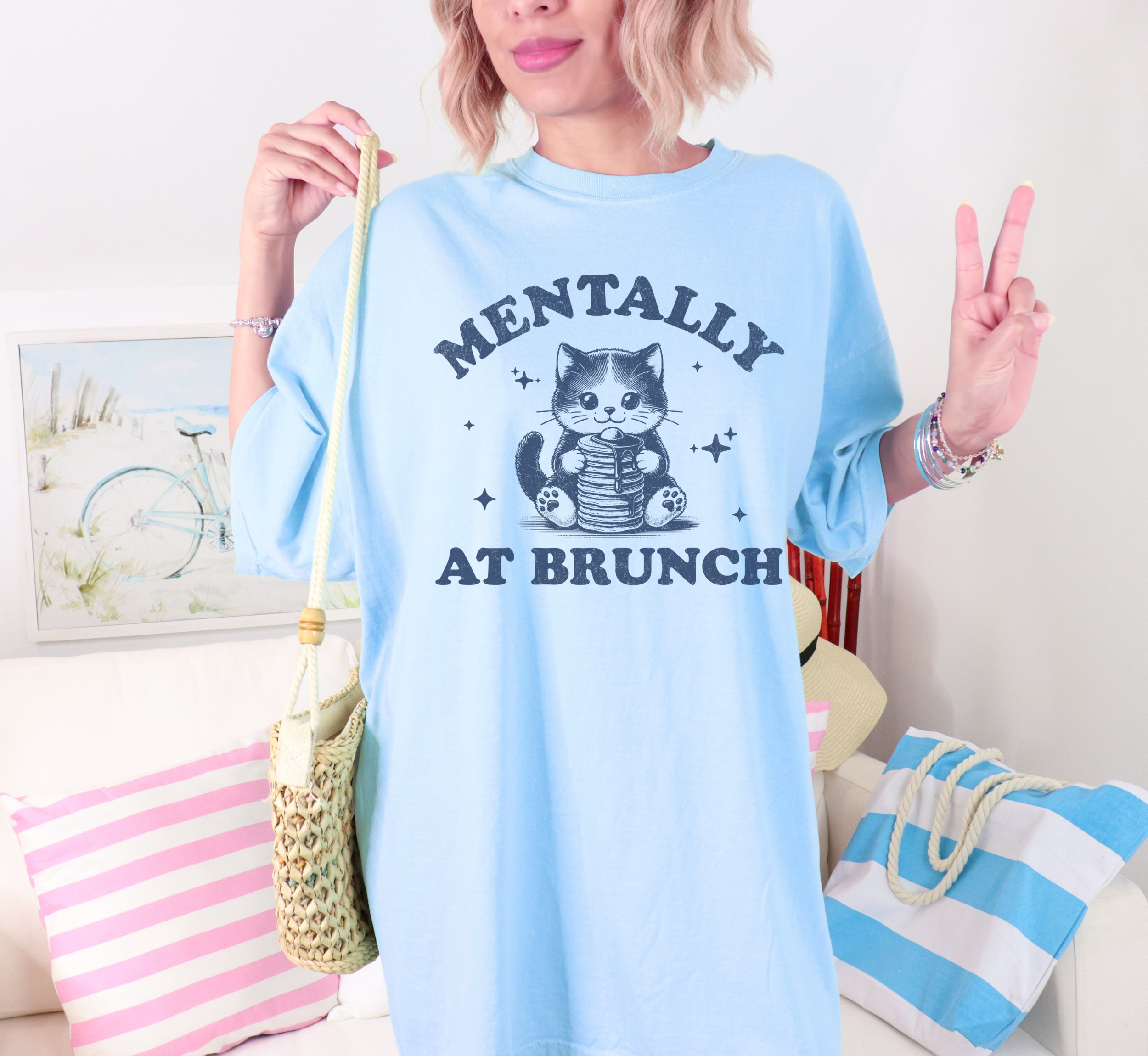 Mentally At Brunch T-Shirt