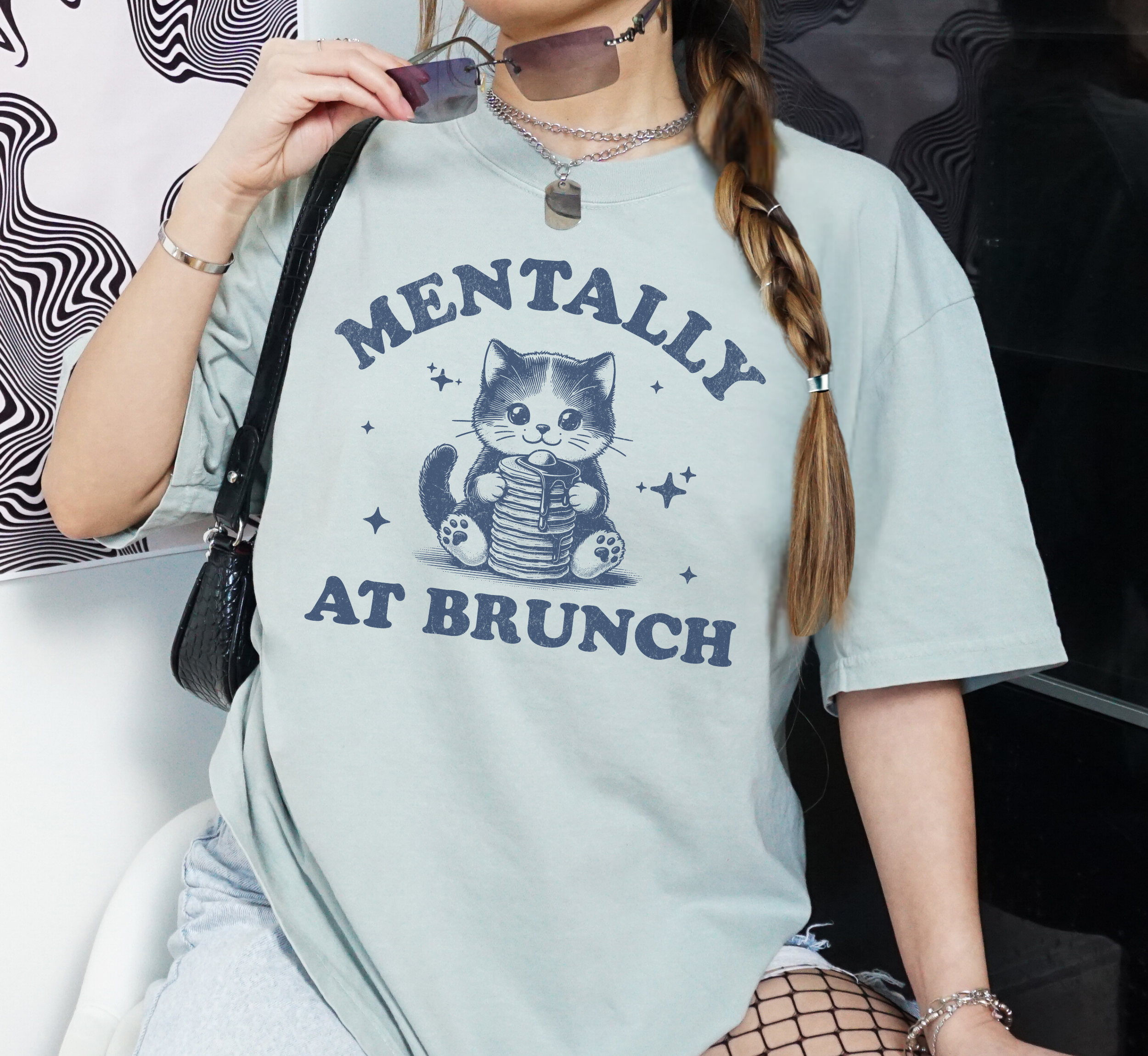 Mentally At Brunch T-Shirt