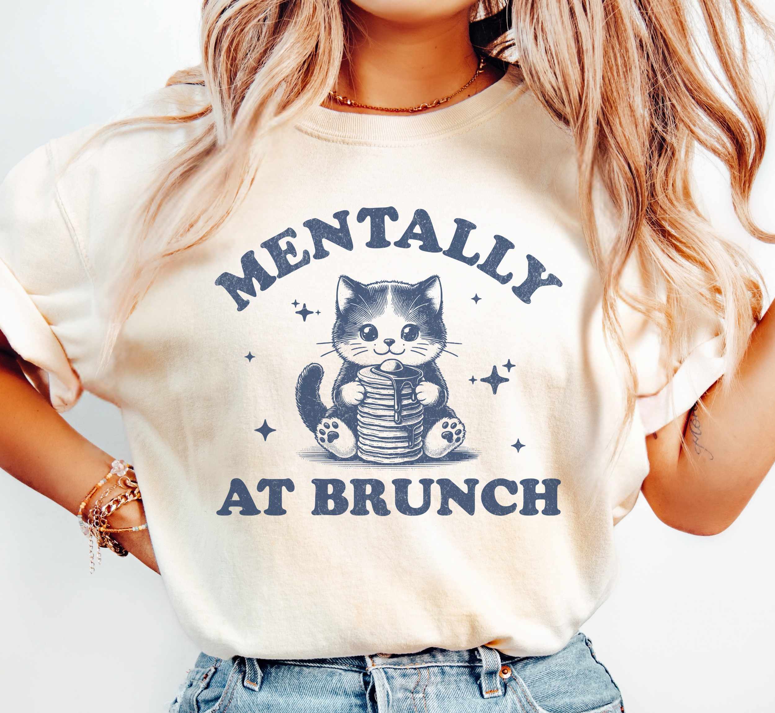 Mentally At Brunch T-Shirt