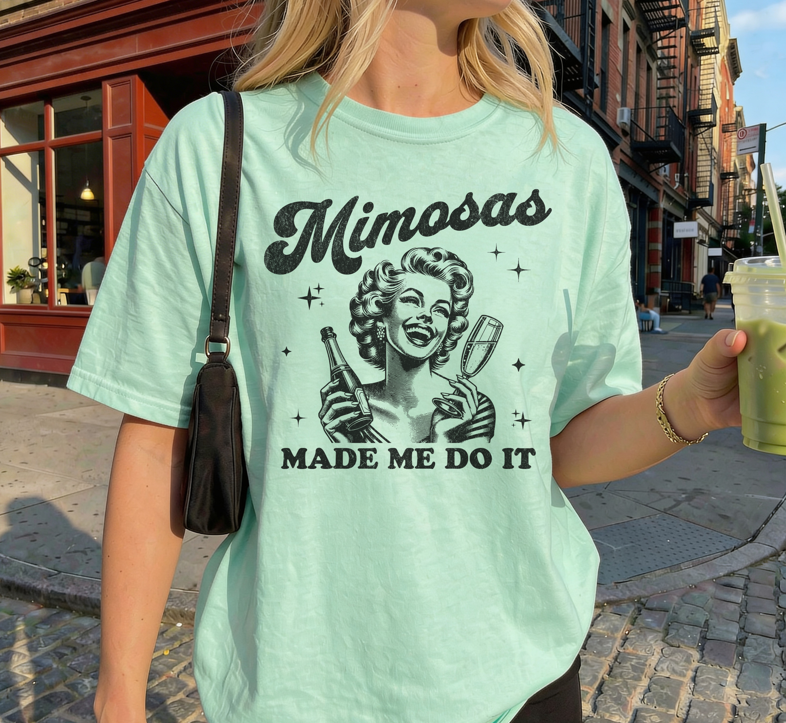 Mimosas Made Me Do It T-Shirt