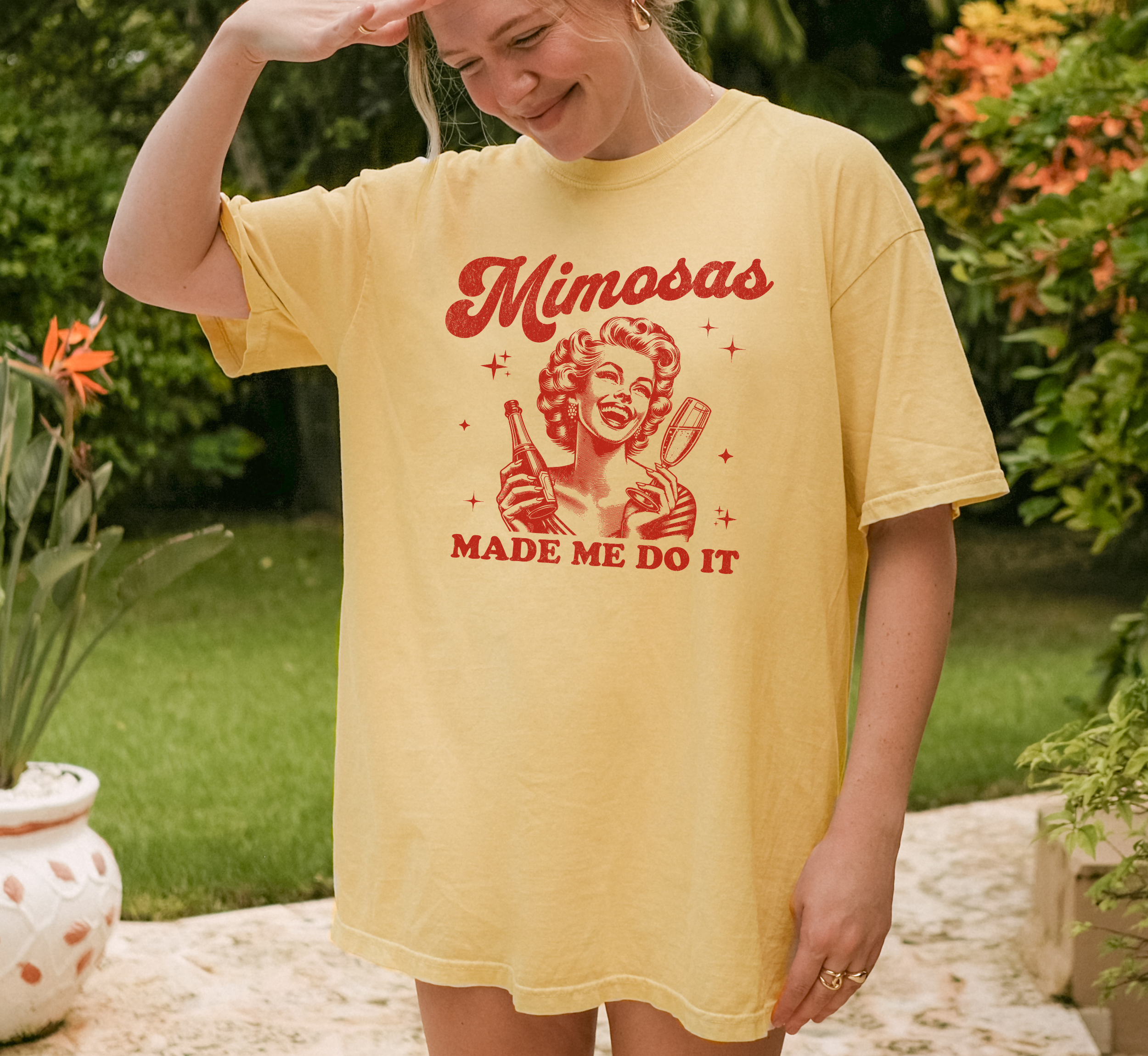 Mimosas Made Me Do It T-Shirt