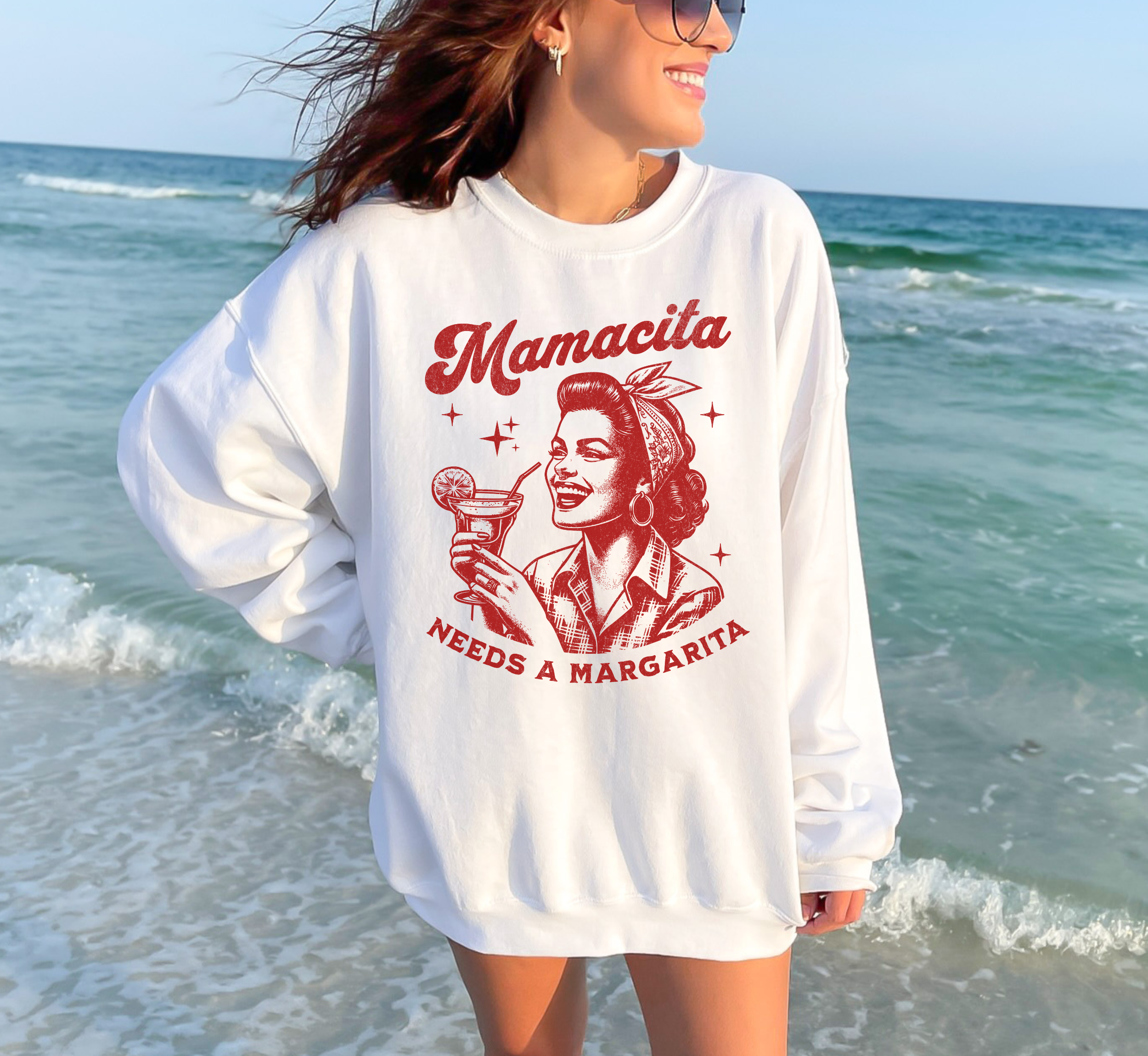 Mamacita Needs A Margarita Sweatshirt