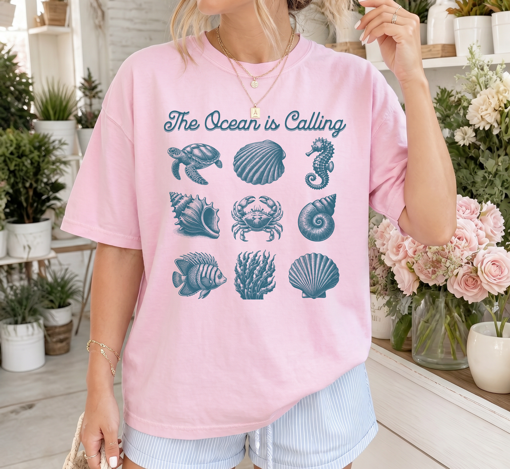 The Ocean Is Calling T-Shirt