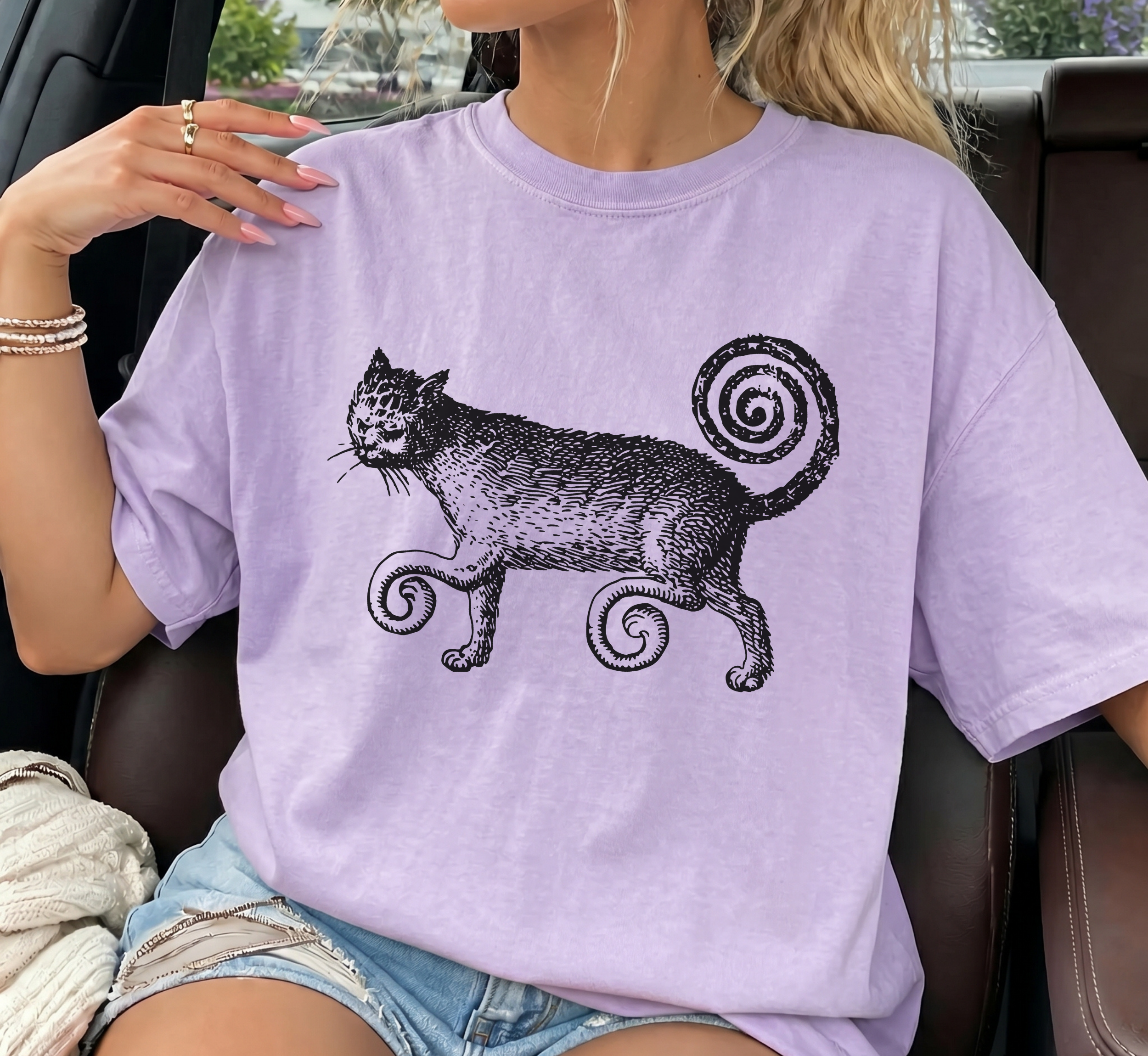 Medieval Cat T-Shirt