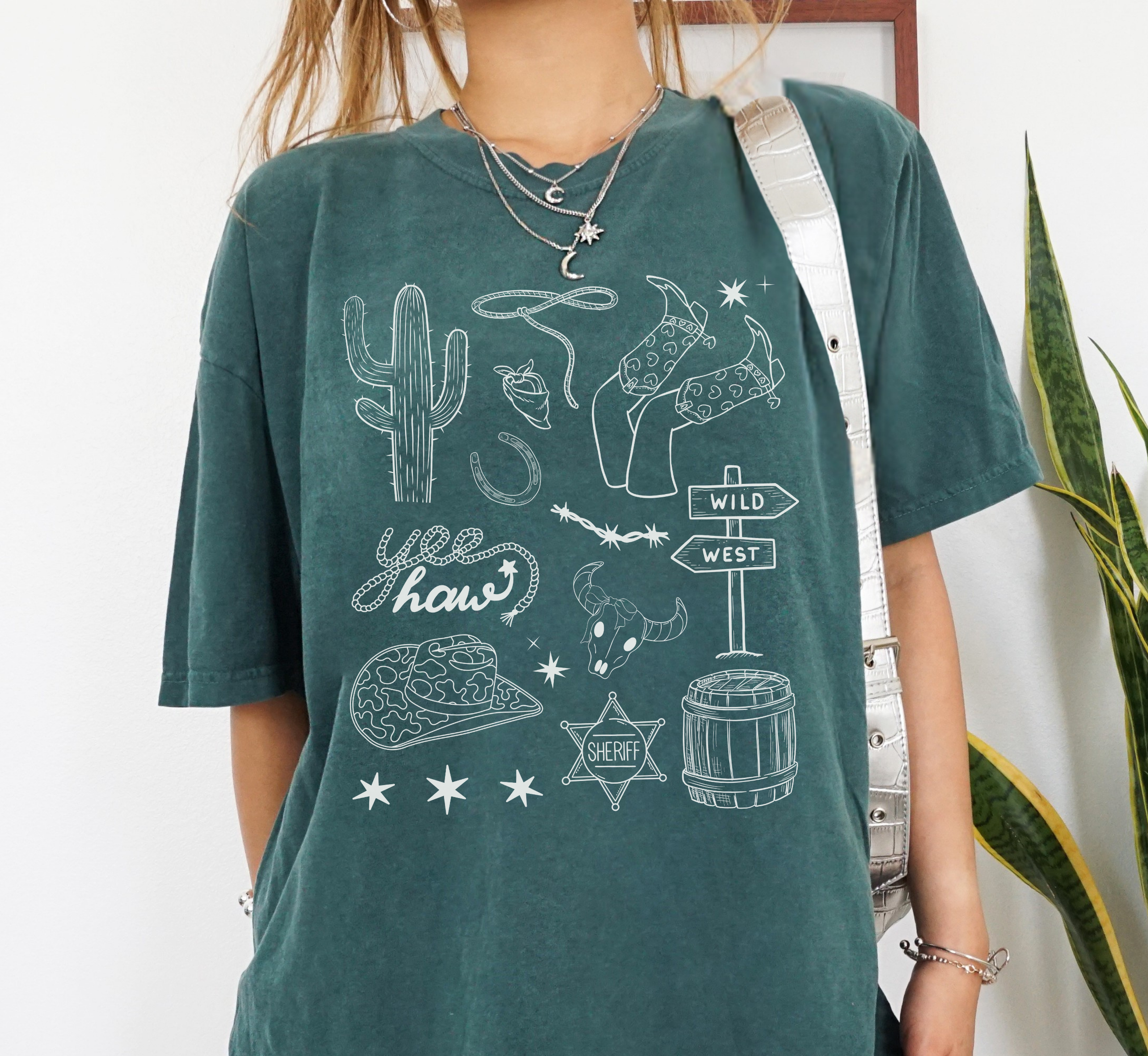 Western Collage T-Shirt