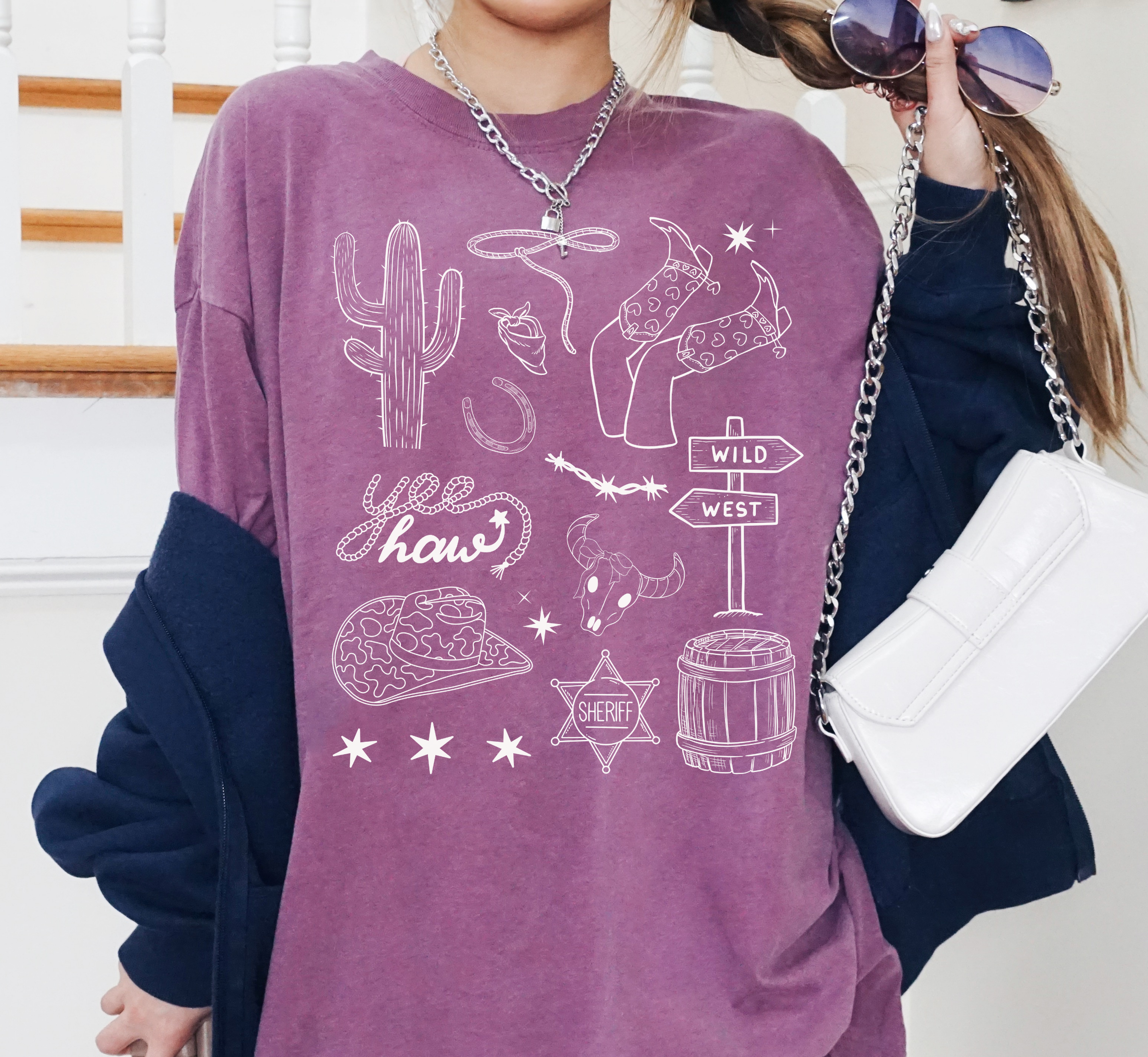 Western Collage T-Shirt
