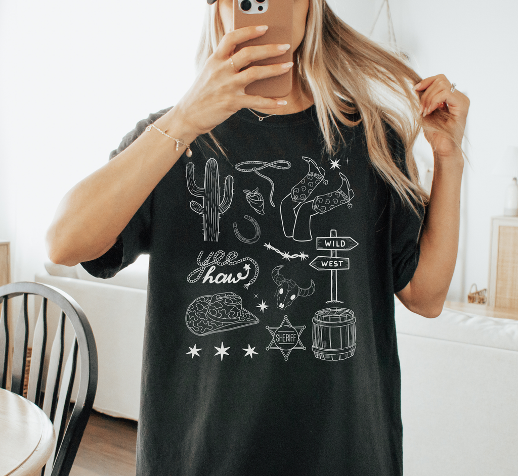 Western Collage T-Shirt