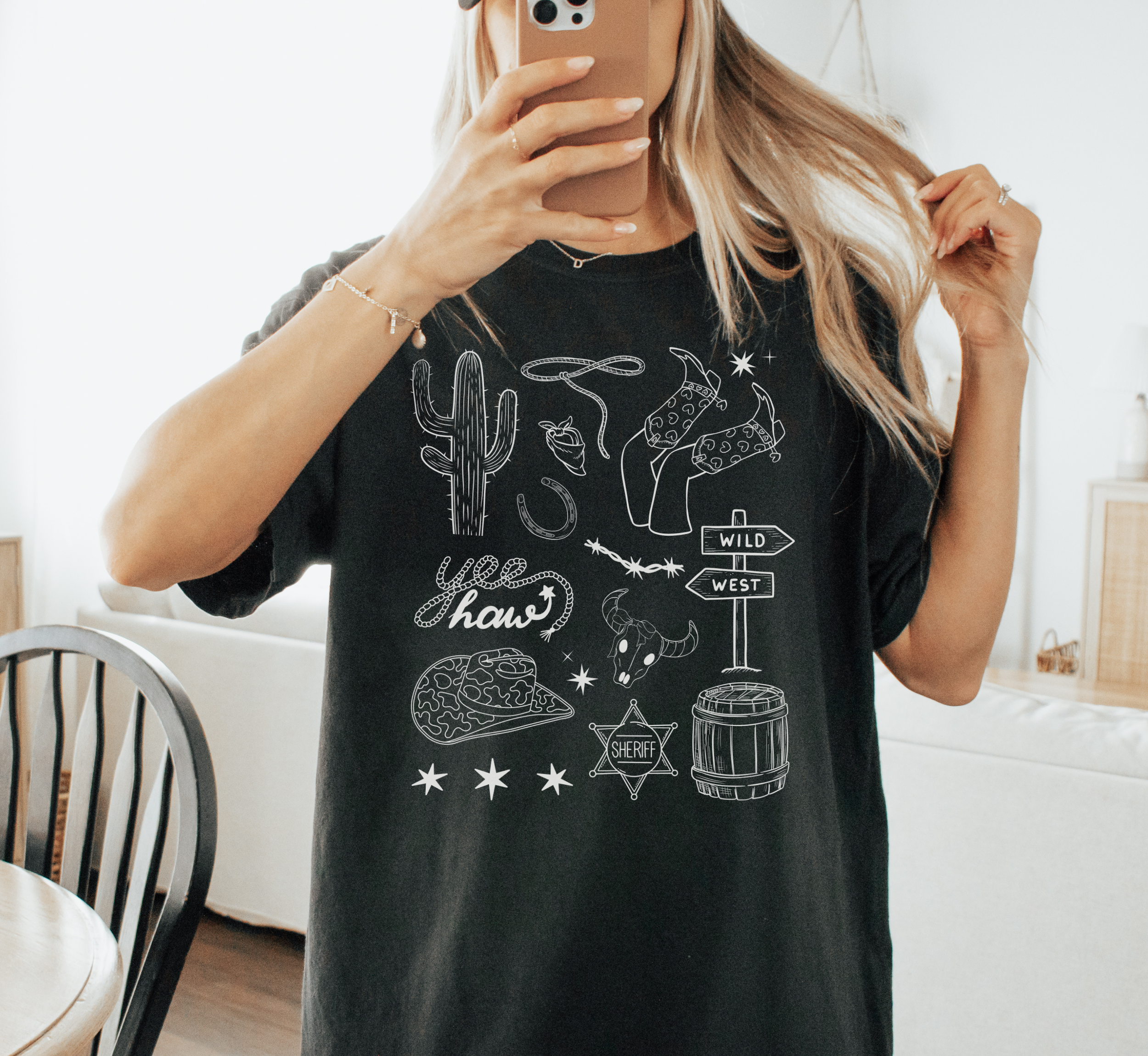 Western Collage T-Shirt