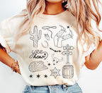 Western Collage T-Shirt