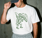 Medieval Gnome with Mushroom T-Shirt