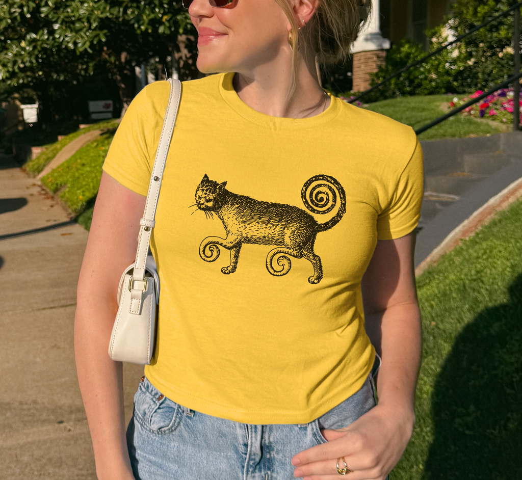 Medieval Cat Baby Tee