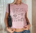 Retro Western Baby Tee