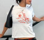 Cool It Cowboy Baby Tee