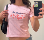 Les Fraises Baby Tee