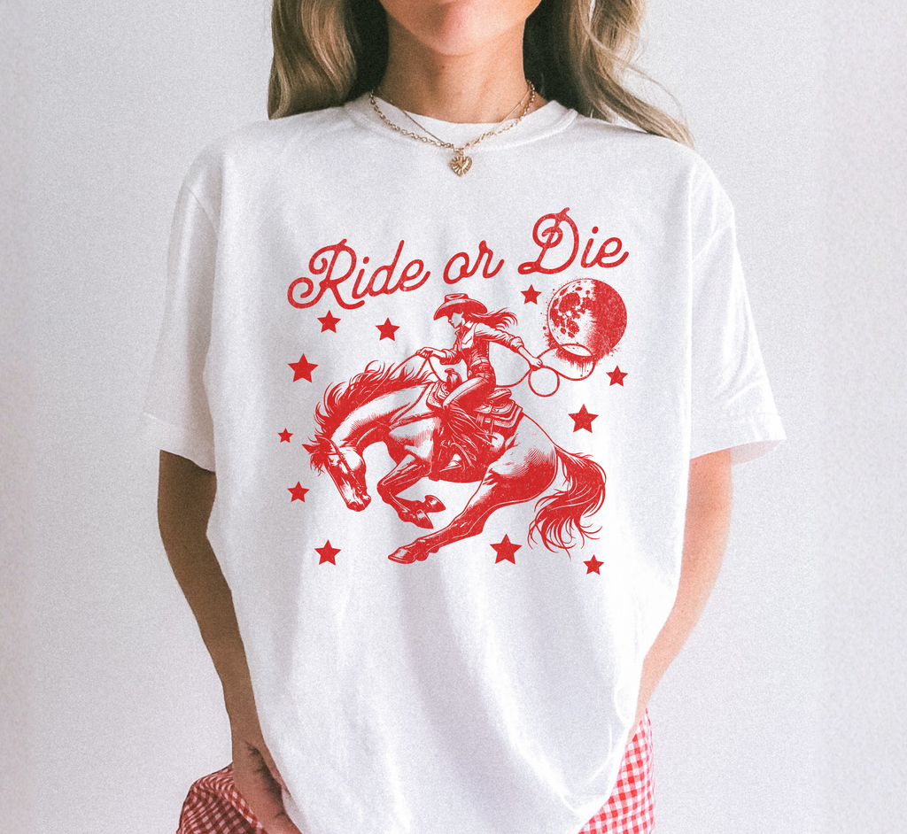 Ride or Die Cowgirl T-Shirt