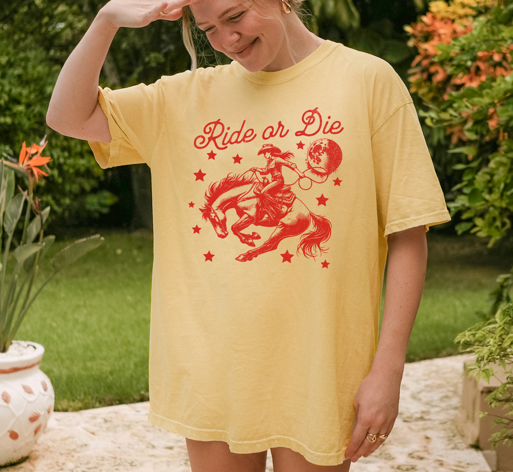 Ride or Die Cowgirl T-Shirt