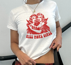 Kiss More Girls Vampire Baby Tee