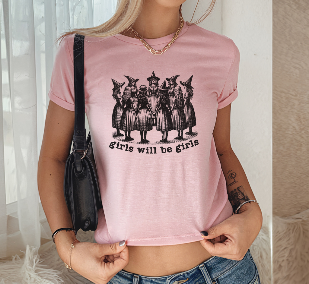 Girls Will Be Girls Witchy Baby Tee