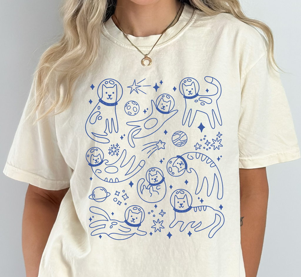 Cats in Space T-Shirt