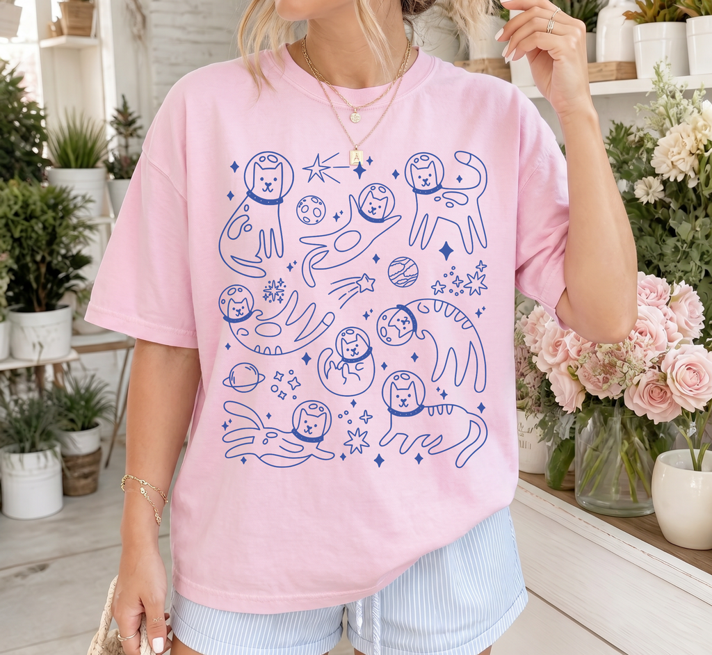 Cats in Space T-Shirt