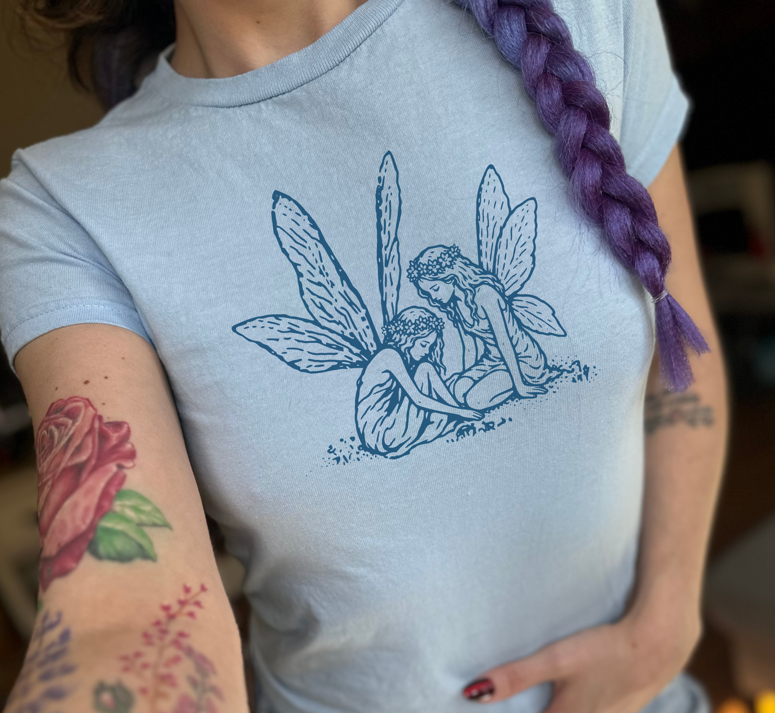 Medieval Fairies Baby Tee