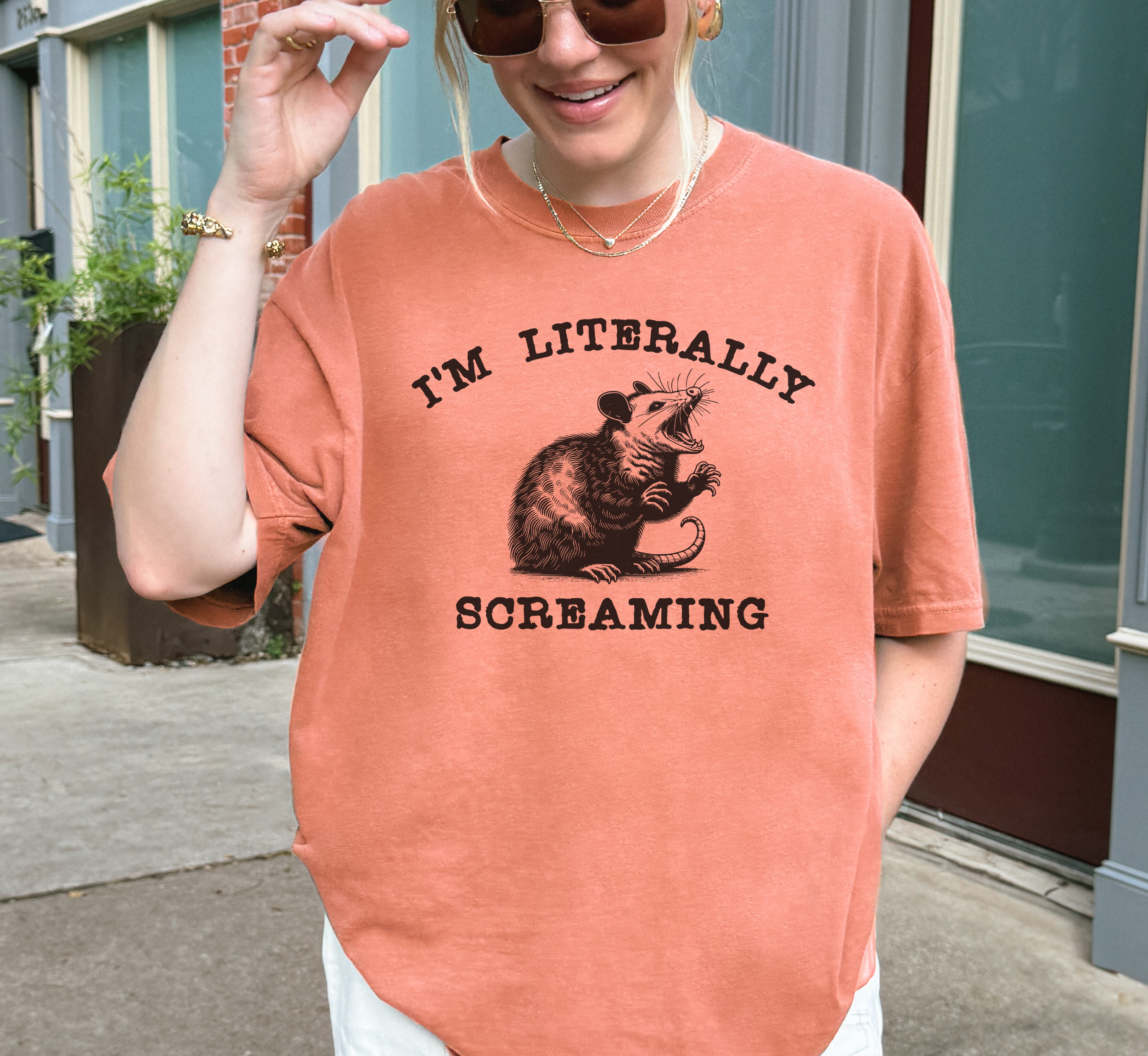 I'm Literally Screaming T-Shirt