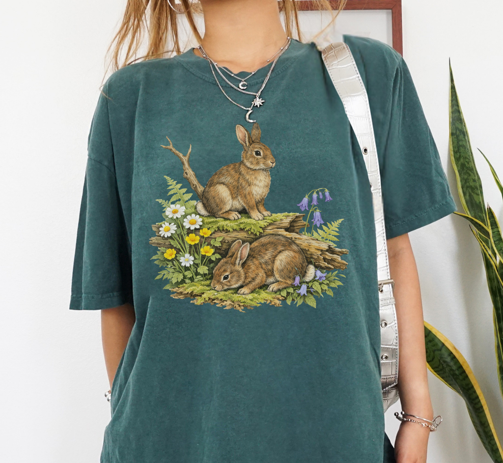 90s Woodland Rabbit T-Shirt