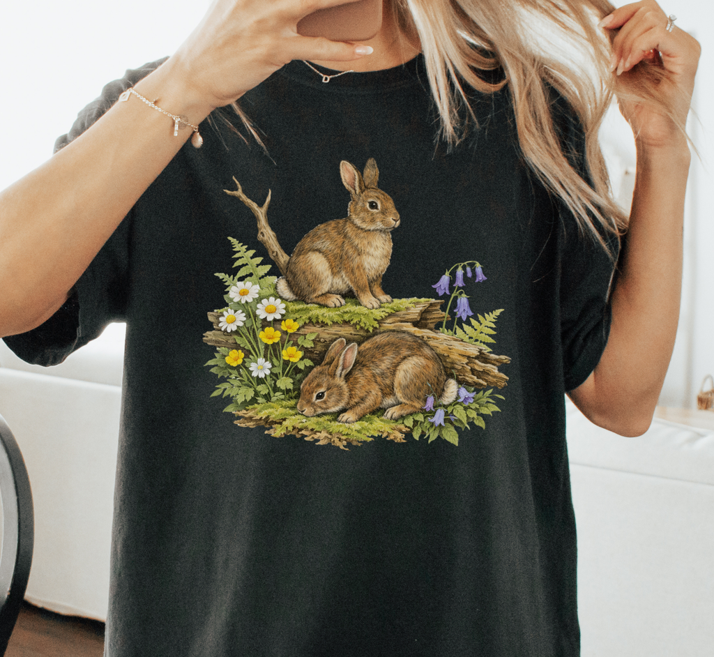 90s Woodland Rabbit T-Shirt