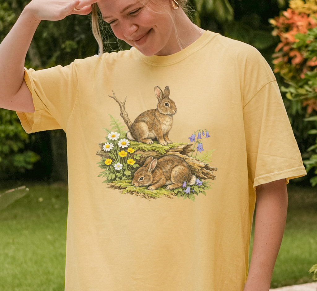 90s Woodland Rabbit T-Shirt