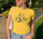 Mermaid Sisters Baby Tee
