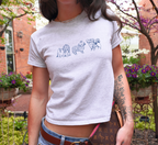 Shaggy Little Dogs Baby Tee