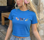 Watercolour Moths Baby Tee
