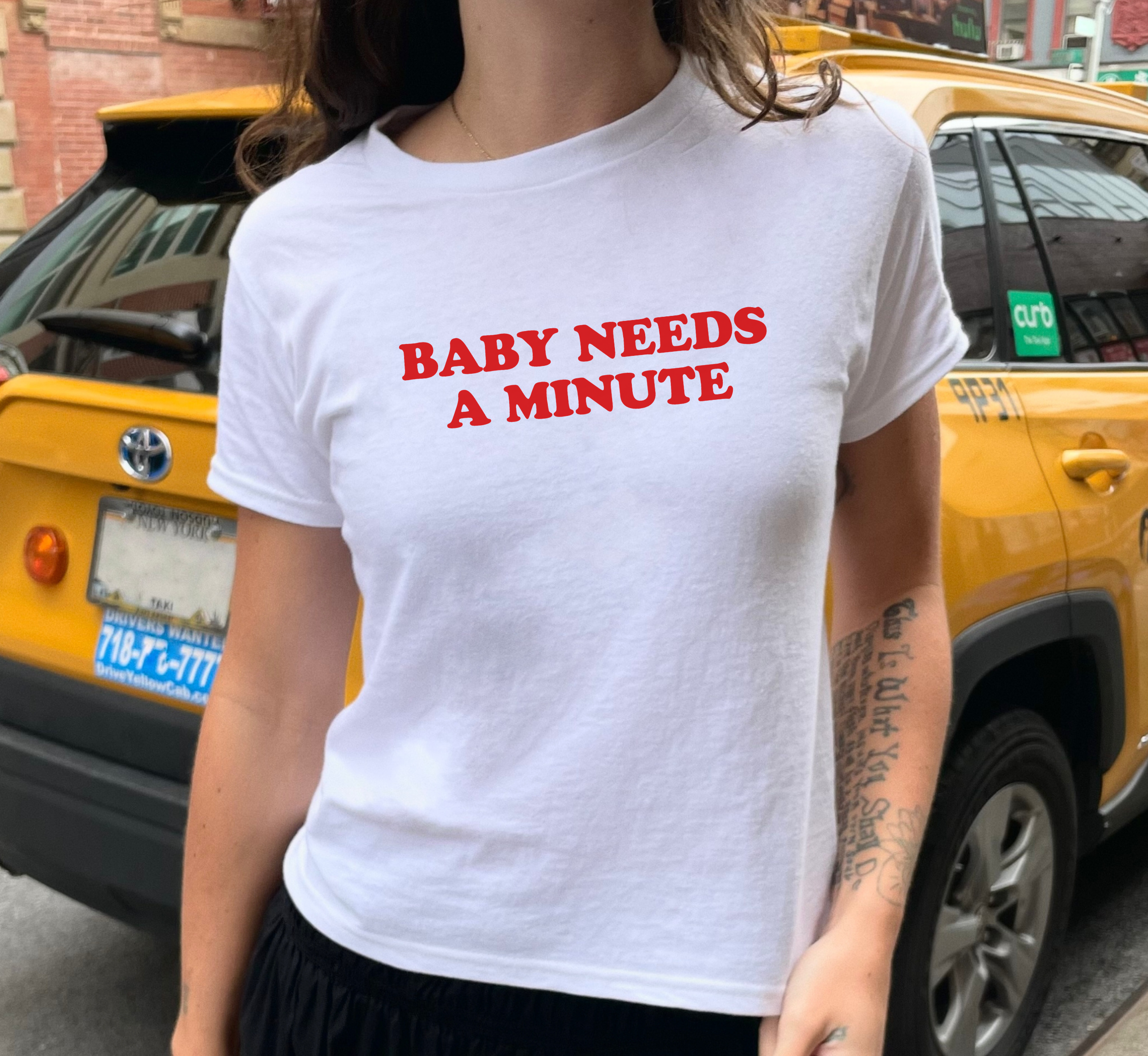 Baby Needs A Minute Baby Tee