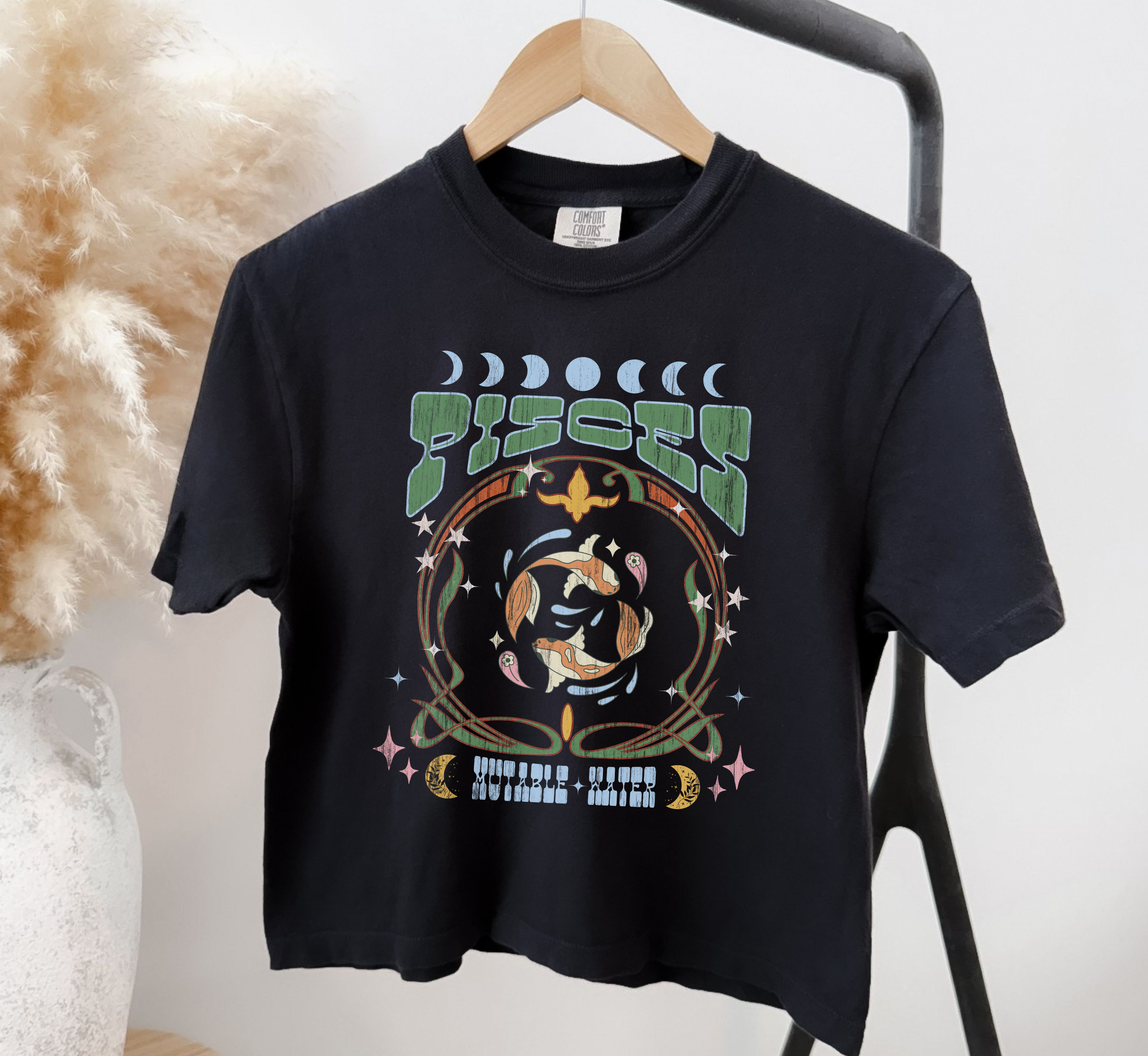Pisces Zodiac Boxy T-Shirt