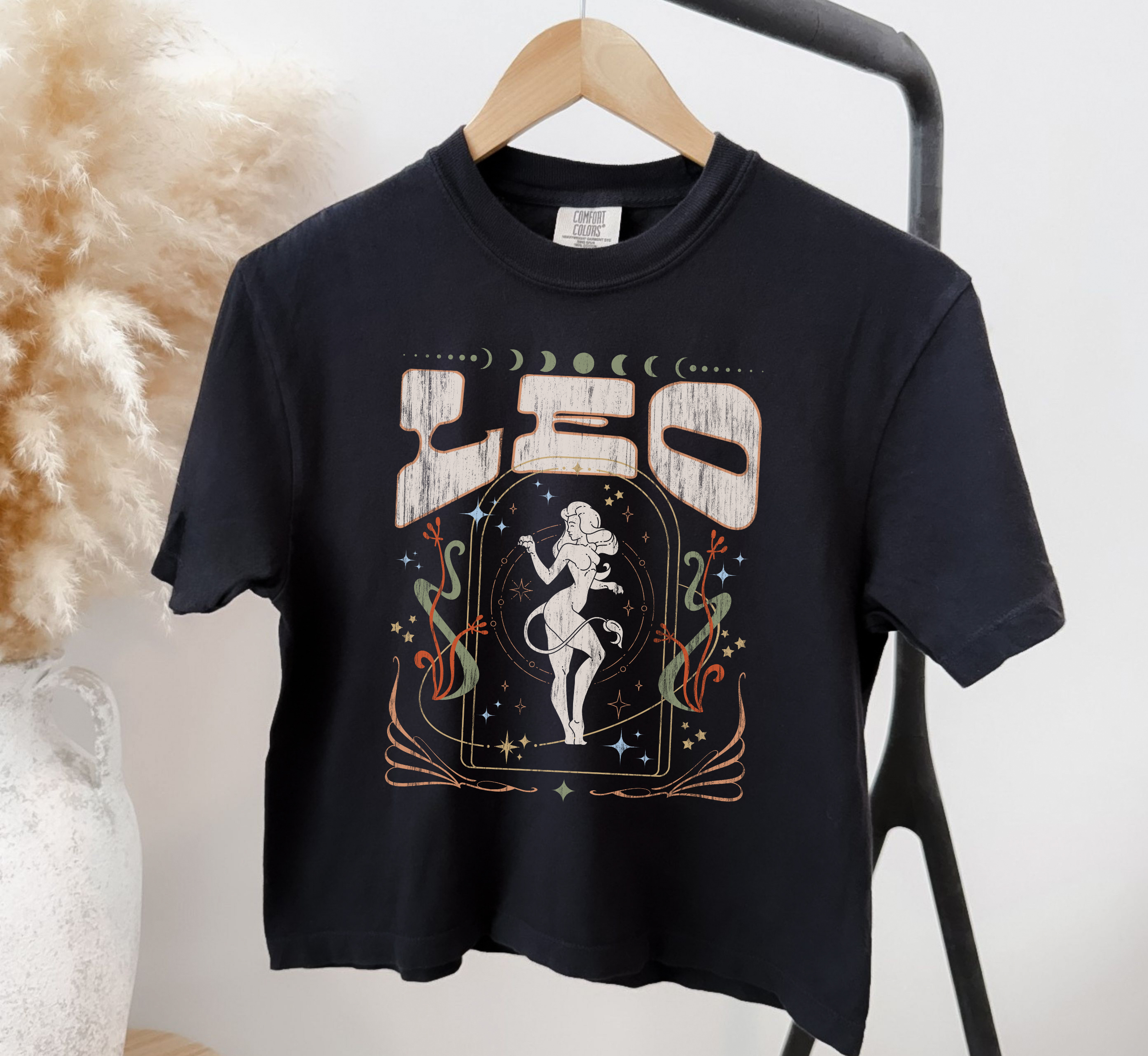 Leo Zodiac Boxy T-Shirt