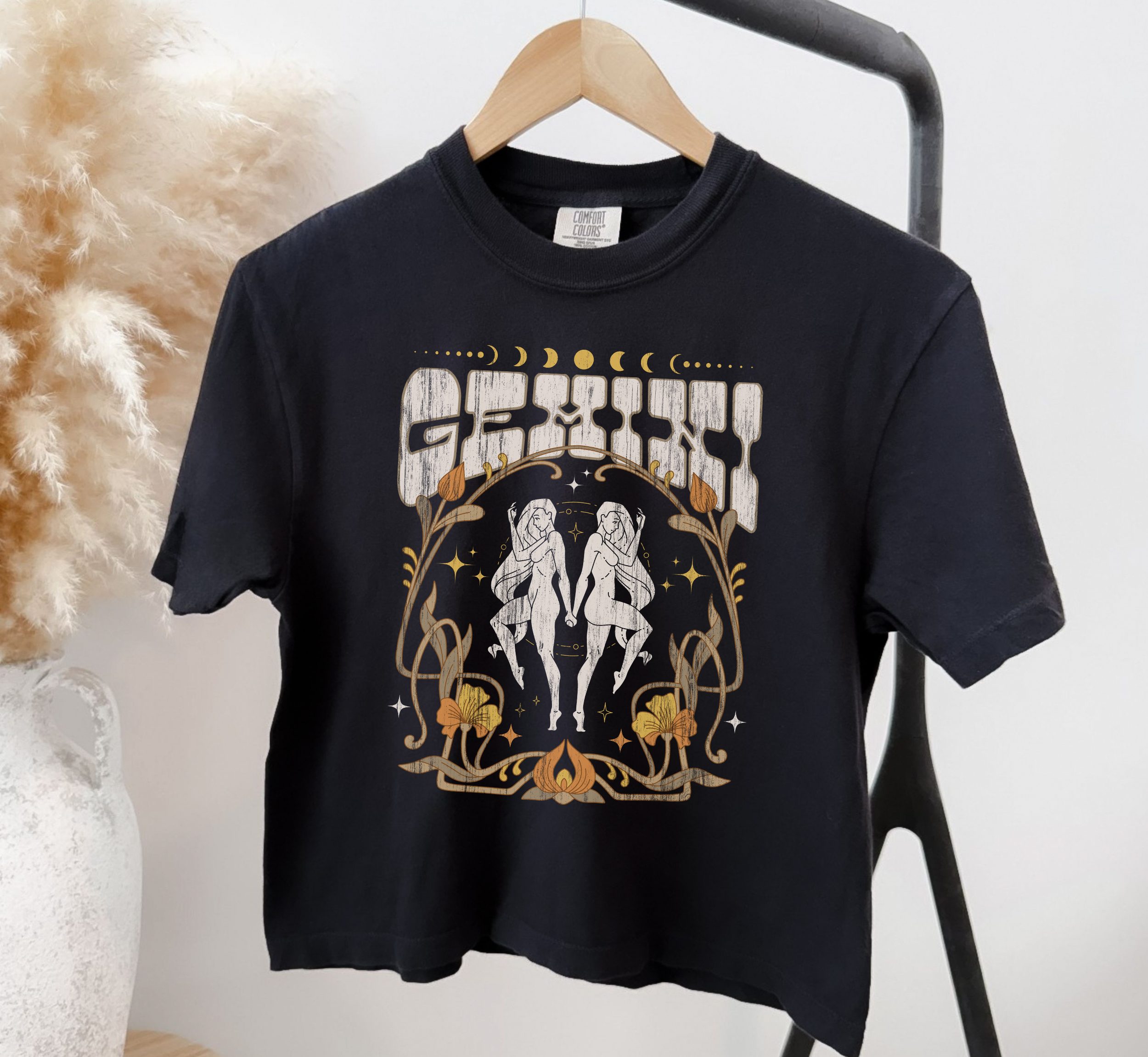 Gemini Zodiac Boxy T-Shirt