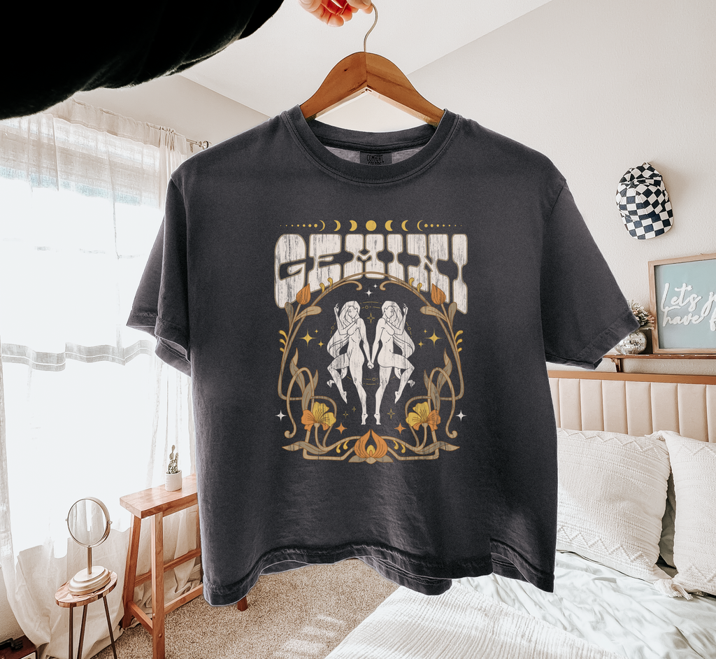Gemini Zodiac Boxy T-Shirt