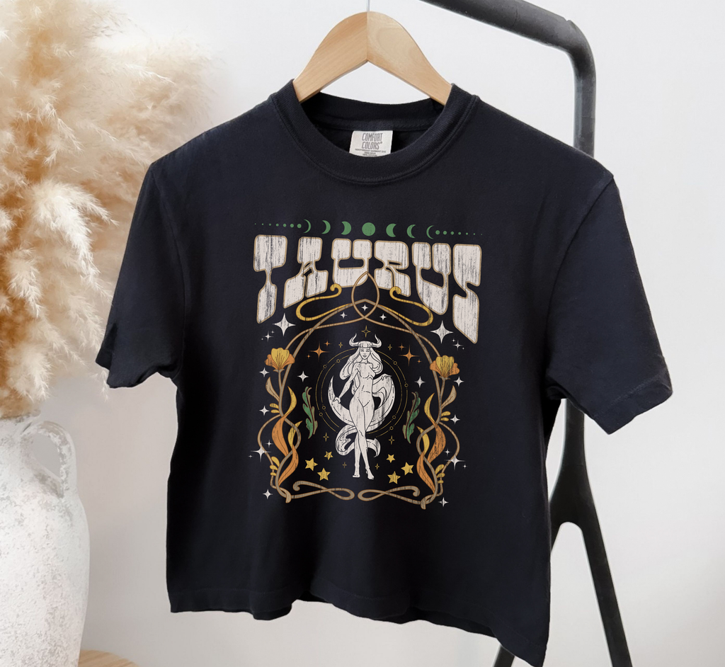 Taurus Zodiac Boxy T-Shirt