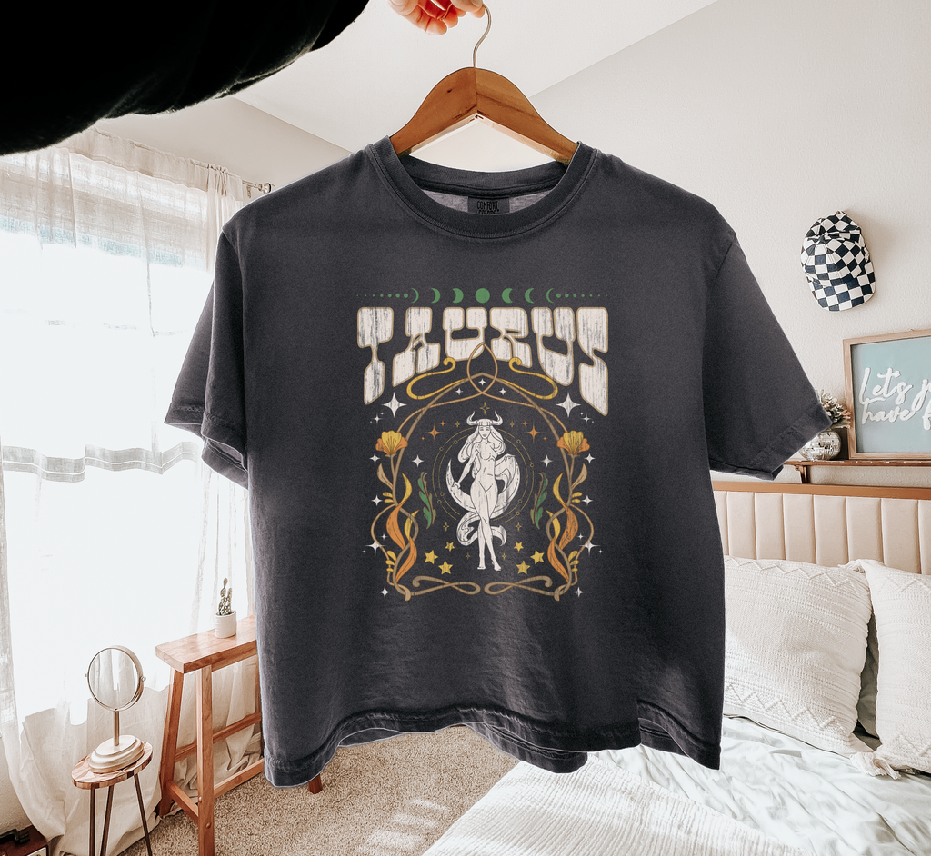 Taurus Zodiac Boxy T-Shirt