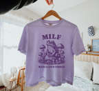 Man I Love Frogs Boxy T-Shirt
