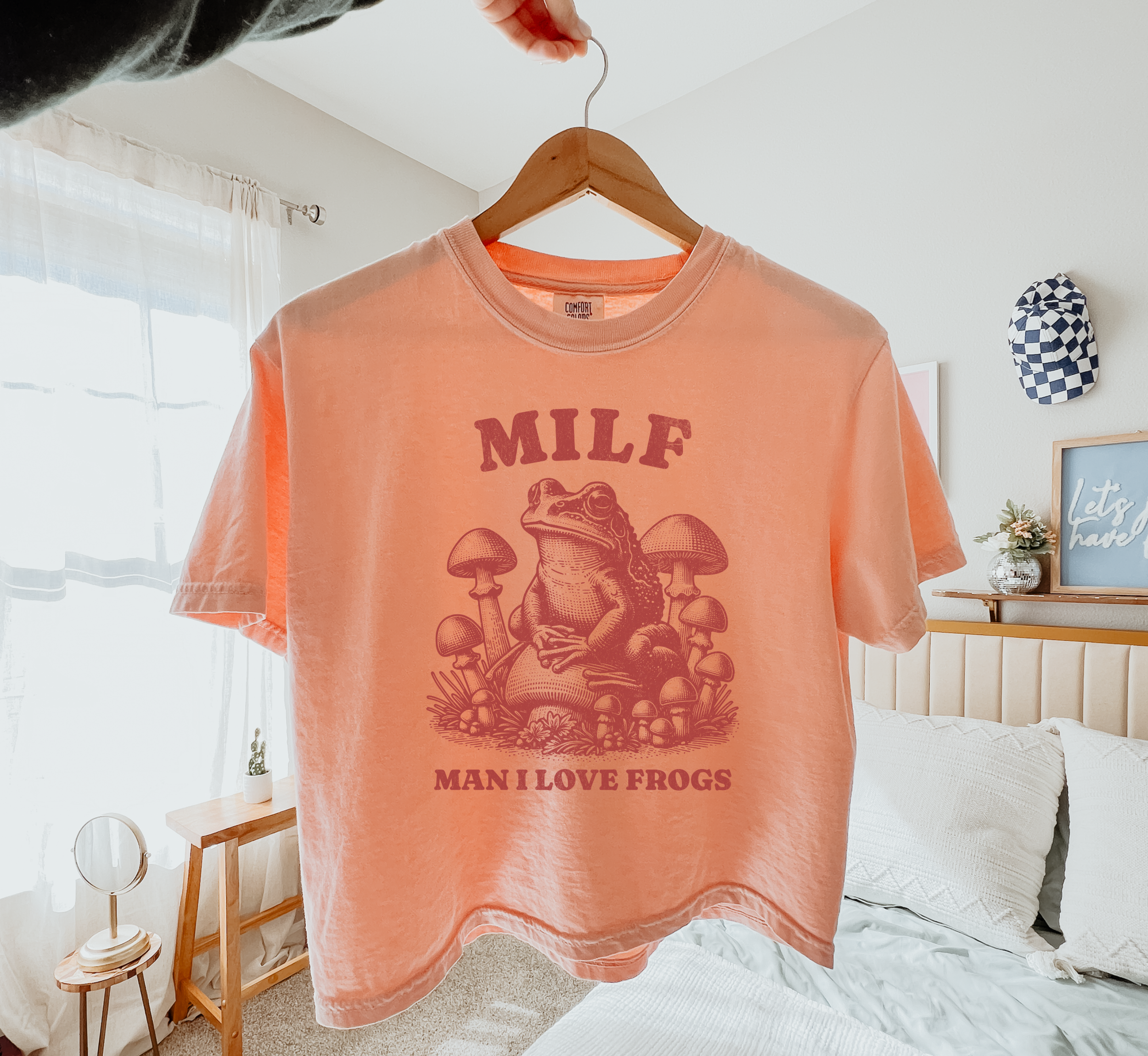 Man I Love Frogs Boxy T-Shirt
