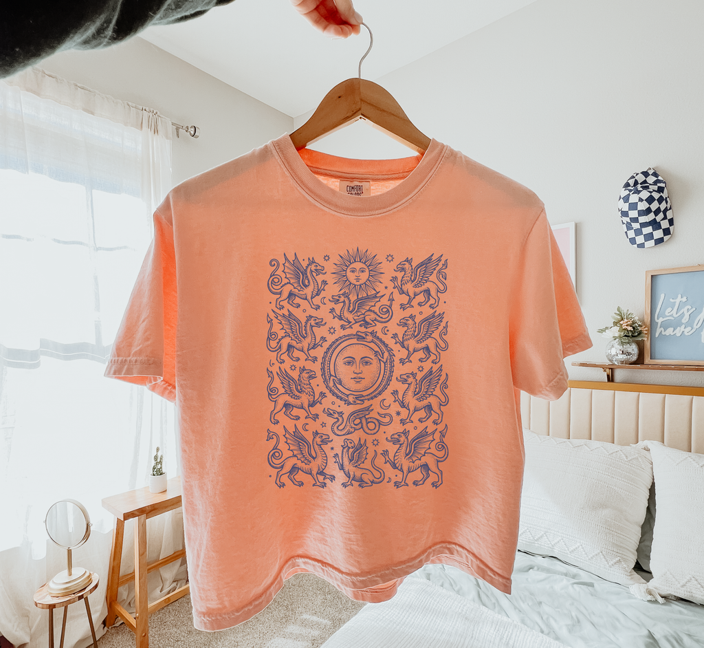 Medieval Dragons Boxy T-Shirt