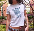 Medieval Fairies With Strawberries Baby Tee
