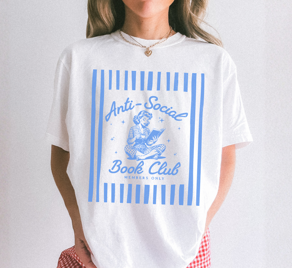 Anti Social Book Club Stripes T-Shirt