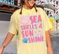 Seashells & Sunshine Stripes T-Shirt