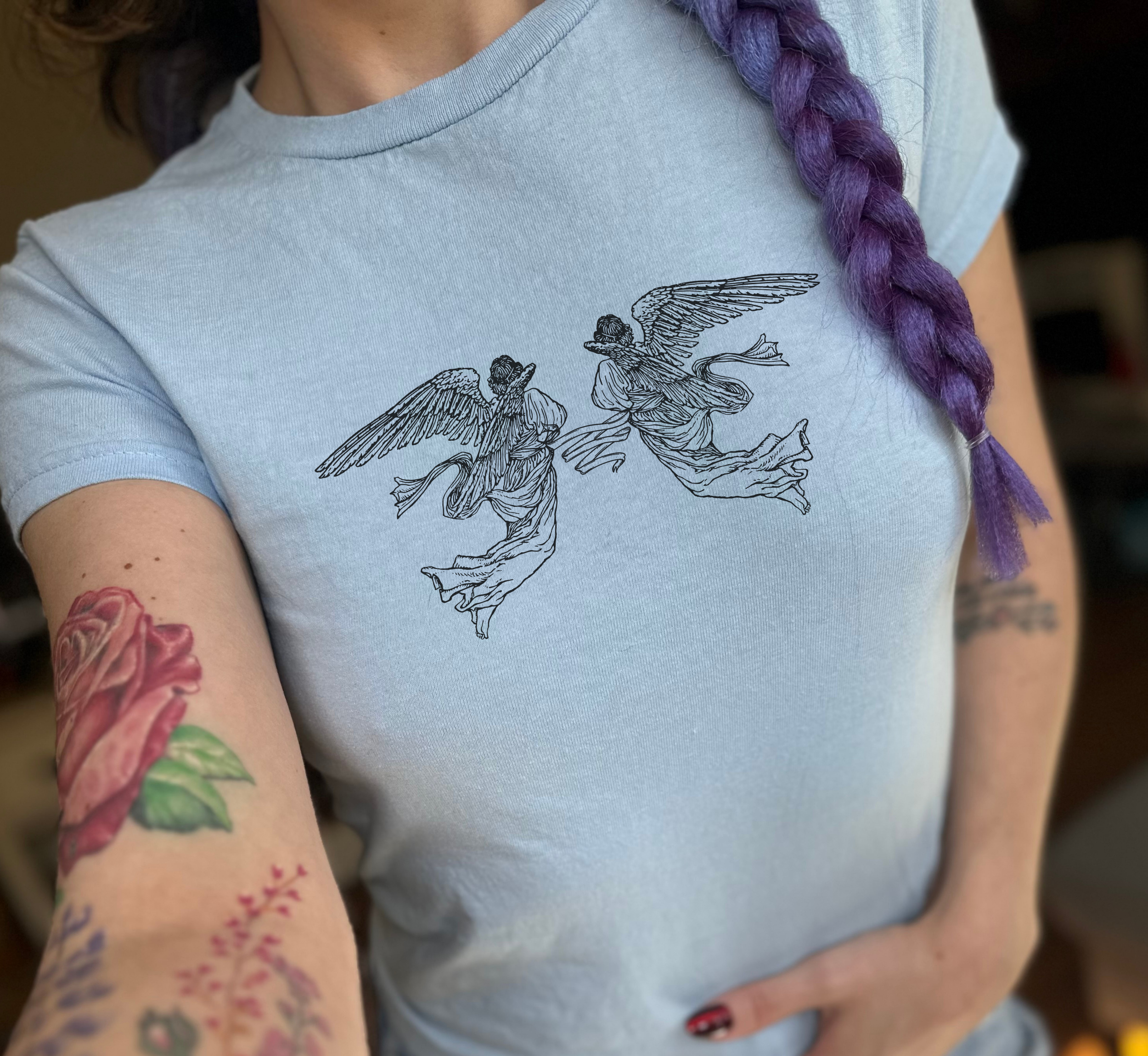 Gothic Angels Baby Tee