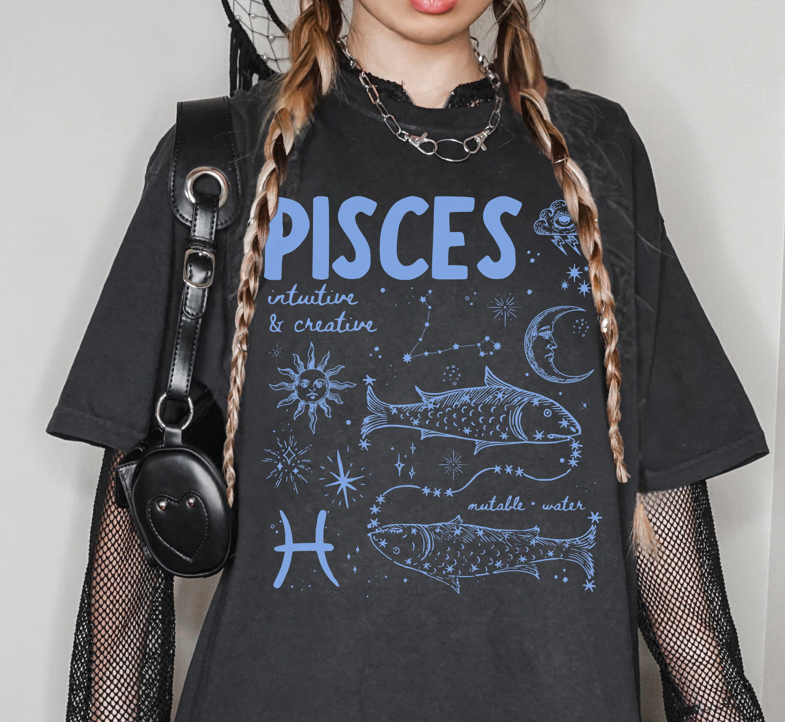 Medieval Pisces Zodiac T-Shirt